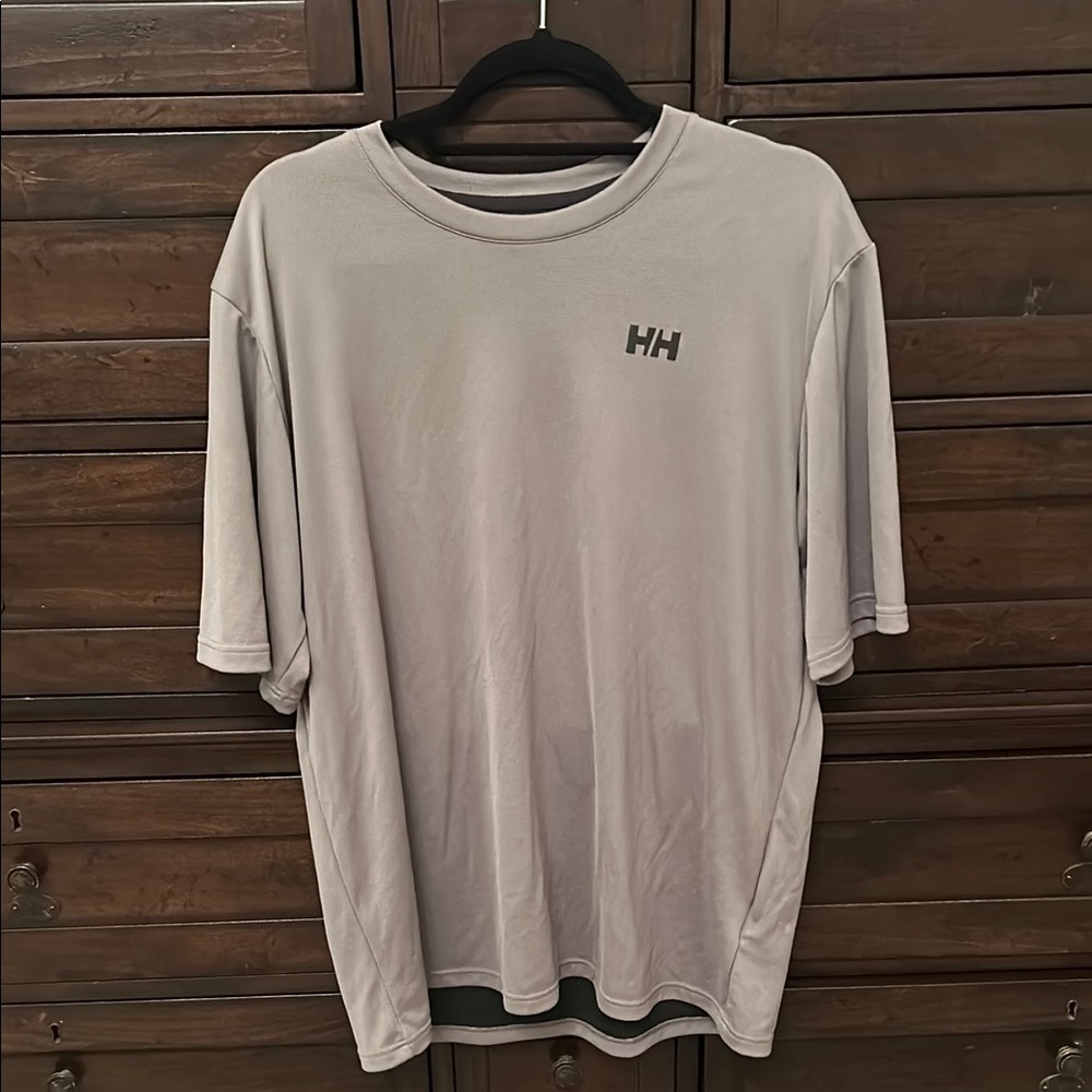 Helly Hansen Gray Men's Shirt with UPF 50